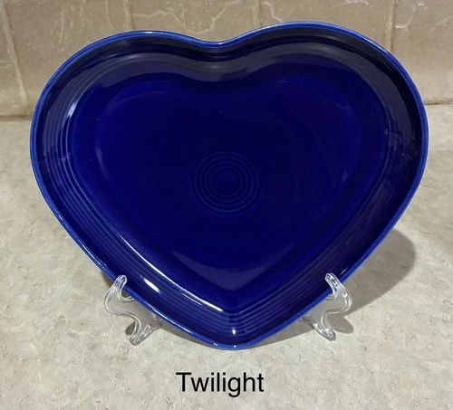 FiestaWare Heart Plate - Thumbnail 2