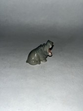 Vintage UdSSR Sowjetische Lomonossow Nilpferd Porzellan Figur