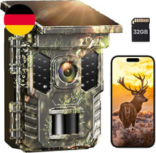XTU Wildkamera Mit Handyübertragung App,4K W...