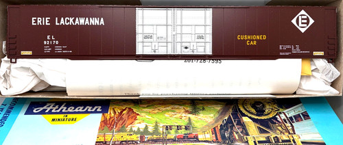KIT BOXCAR HO ATHEARN MRPO EXCLUSIVO 86' HI CUBE 8 PUERTAS ERIE LACKAWANNA EL 92170 | Zustand: New