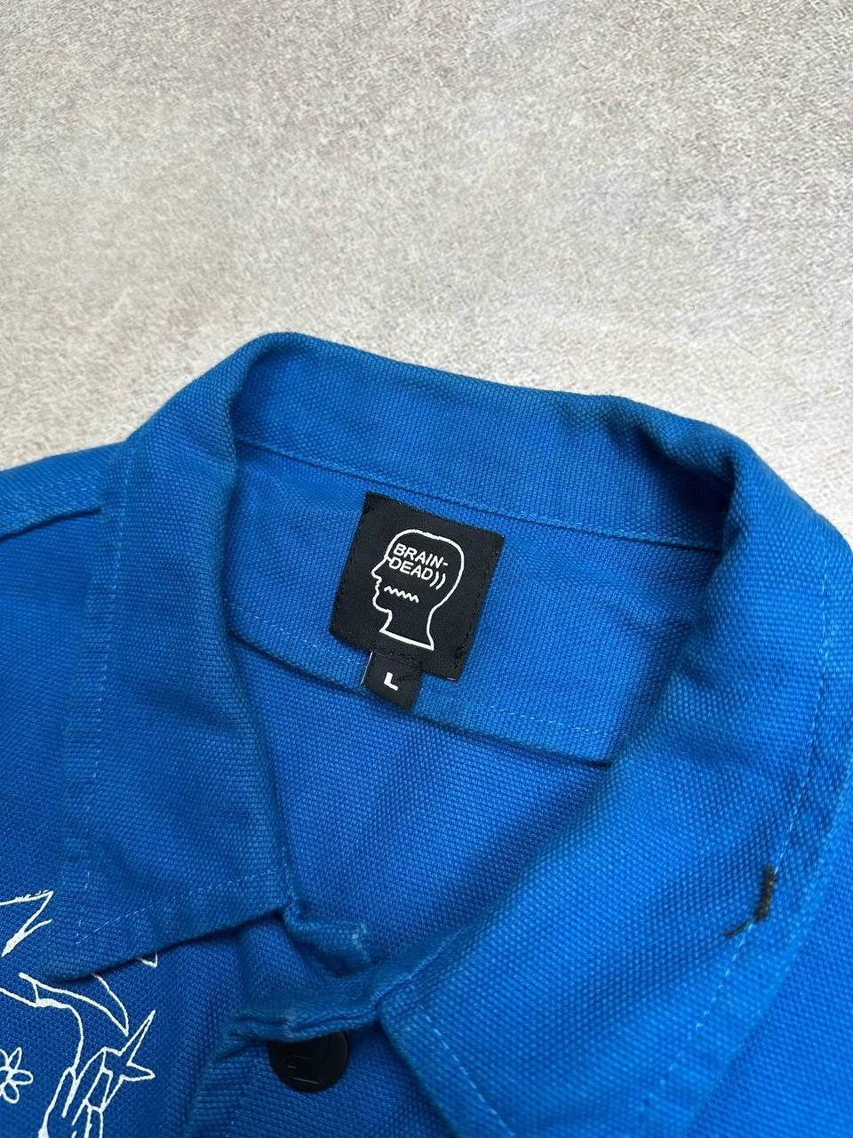 BRAIN DEAD CHORE BLUE HEAVY JACKET L  image 8