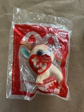 New Ty Glitzy The Reindeer McDonalds Toy