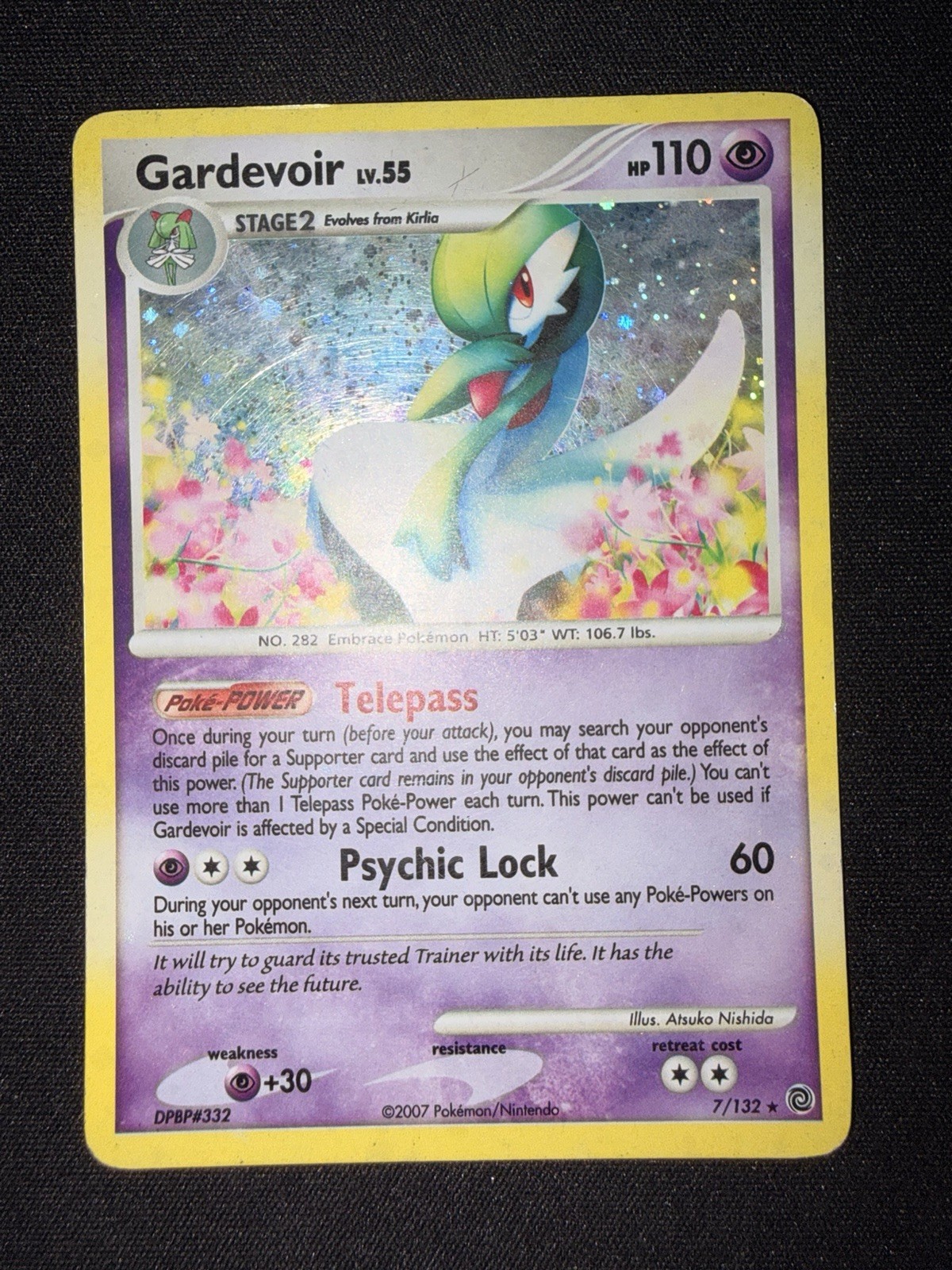 Gardevoir 7/132 Secret Wonders Holo