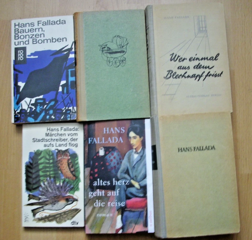 22 x HANS FALLADA: Literatur des 20. Jahrhunderts, mit Erstausgaben, 8 kg Paket - Bild 2 von 4