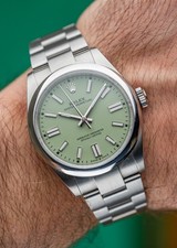 2025 Rolex Oyster Perpetual 41mm 134300 Pistachio Dial
