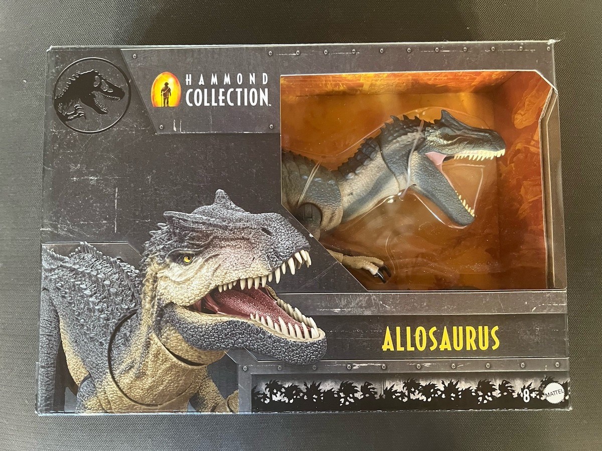 Jurassic World Hammond Collection Allosaurus Dinosaur Action