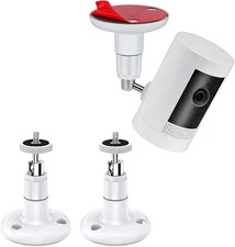 2 Pack Adjustable Security Wall Mount for Ring Camera Stick up Cam Battery,Indoo