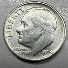 1954-S Roosevelt Dime 90% Silver 10c US Coin