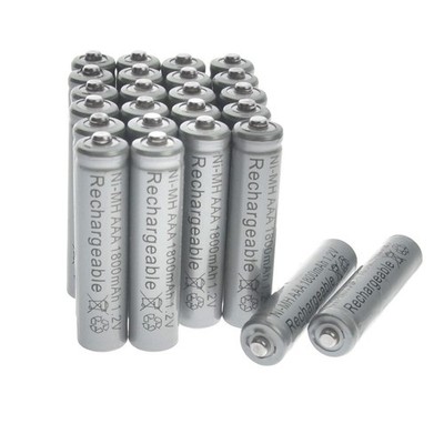 24pcs NIMH Battery 1.2V AAA 3A 1800mAh Rechargeable Batteries GRAY US FAST SHIP