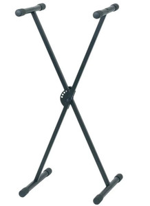GEWA F900.520 Supporto per Tastiera Stand a X Regolabile Pieghevole Nero 18kg