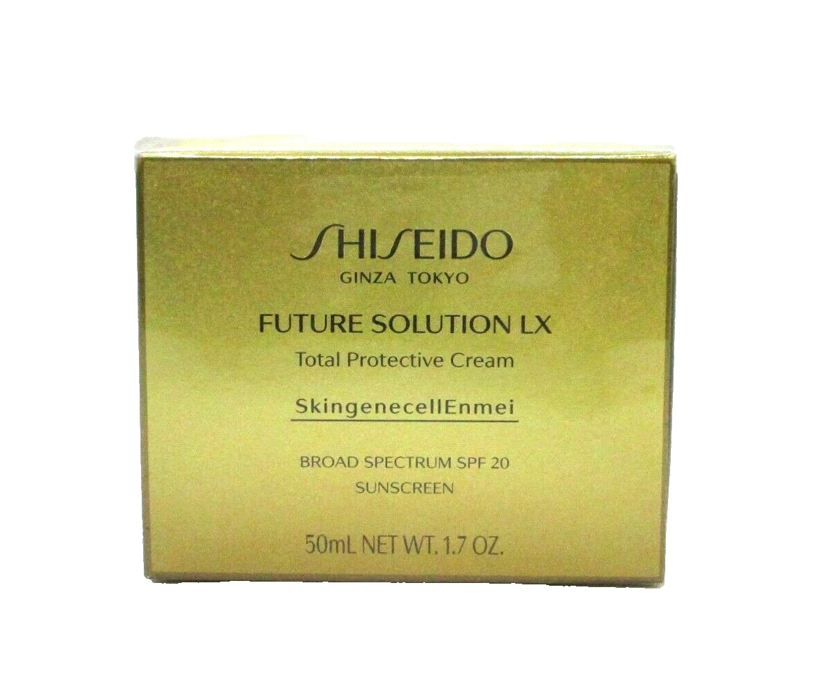 Shiseido Ginza Tokyo Future Solution LX Total Protective Cream Spf 20 ~ 1.7 oz