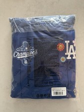 Size XL - Takashi Murakami Dodgers MLB World Series Hoodie Royal Blue IN HAND