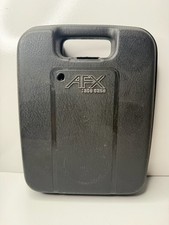 VINTAGE 1973 AFX Race Case Aurora Black Plastic Carrying HO Slot Car Storage
