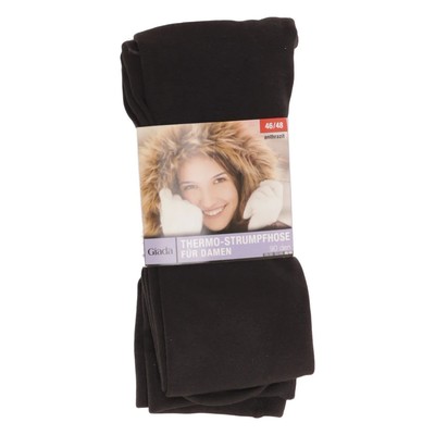 Giada, Strumpfhose, Größe: 46/48, Schwarz, Elasthan/Polyester, Einfarbig #e7u