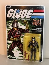 GI Joe Super 7 Cobra Commander Python Patrol 3.75 Reaction  O-Ring Action Figure
