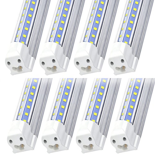 2ft 3ft 4ft 5ft 6ft 8ft LED Tube Light Bulbs T8 6500K LED Shop Light Fixture