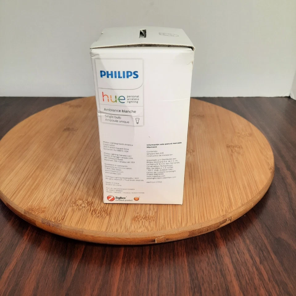 Philips Hue White Ambiance Smart LED Light Bulb E26 800 Lumen 10W BRAND NEW - Image 4 of 4