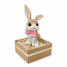Dekohase aus Harz niedliches Design Tierfigur gro&szlig;e Augen f&uuml;r Wohnzimmer,