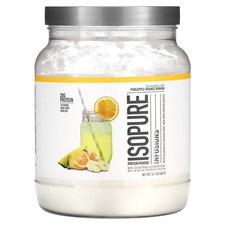 2 X Isopure, Infusiones Proteína en Polvo, Piña Naranja Plátano, 14.1 oz (400 g)