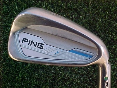Ping i E1 RH Golf Club Stainless 6 Iron Green Dot Specs w DGR300 R FLEX Steel