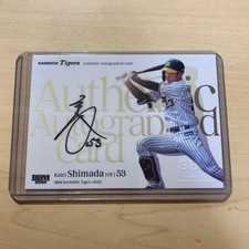 Kairi Shimada 2022 BBM Baseball Card Auto /90 Hanshin Tiger -Near Mint FS
