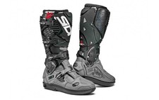 Sidi Crossfire 3 SRS Grey Black Mx Boots Motocross Enduro - size 40 EU 6.5 UK