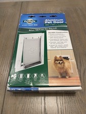 NIOB PetSafe Small 1-15 Lb Freedom Aluminum Pet Door 5.25" x 8.125" Flap Opening