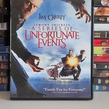 Paramount Lemony Snicket's A Series of Unfortunate Events DVD WS/FS Carrey PG