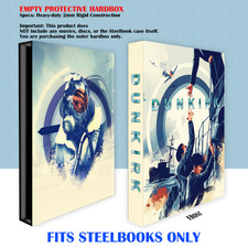 Dunkirk HardBox For Steelbook No Steelbook, No Movies
