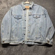 Vintage Levi’s 70507-4834 Men’s XL Blue Denim Trucker Jacket Made in USA 08/95