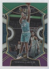 2020-21 Panini Select Concourse Green White Purple Prizm Vernon Carey Jr #92 2l4