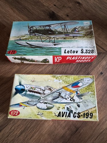 Kit De Maquettes Plastiques 1/72 - MIG-15 Et La-7, Occasion, Parfaits Pour Modélisme