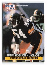 1991 Pro Set #636 Hardy Nickerson Pittsburgh Steelers