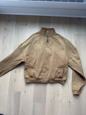 Rhude Logo Embroidered Quarter Zip Sweatshirt