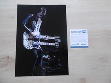 Joe Perry "Aerosmith" autograph signed 20x30 cm picture ACOA