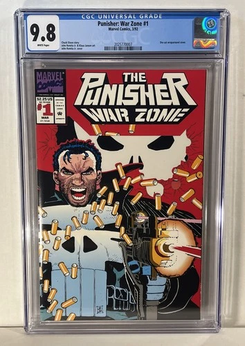 Punisher: War Zone #1 CGC 9.8 graded comic