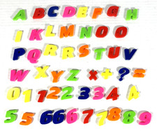 Magnetic Letters  Numbers Learning Set 50 pcs Alphabet Magnets Replacements