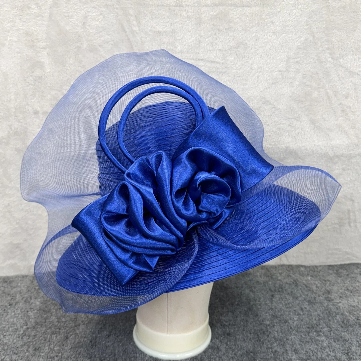 royal blue church hat products for sale | eBay