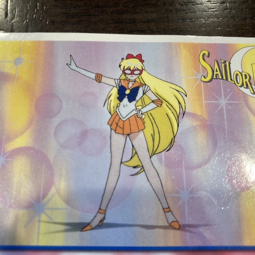 Sailor Moon Trading Sticker Card #11 1999 DIC Entertainment Toei Animation VTG - Picture 4 of 9