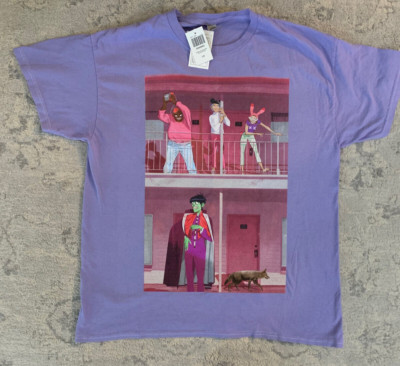 Gorillaz Cracker Island T Shirt Size L NWT (Murdoc 2D Noodle Russell)