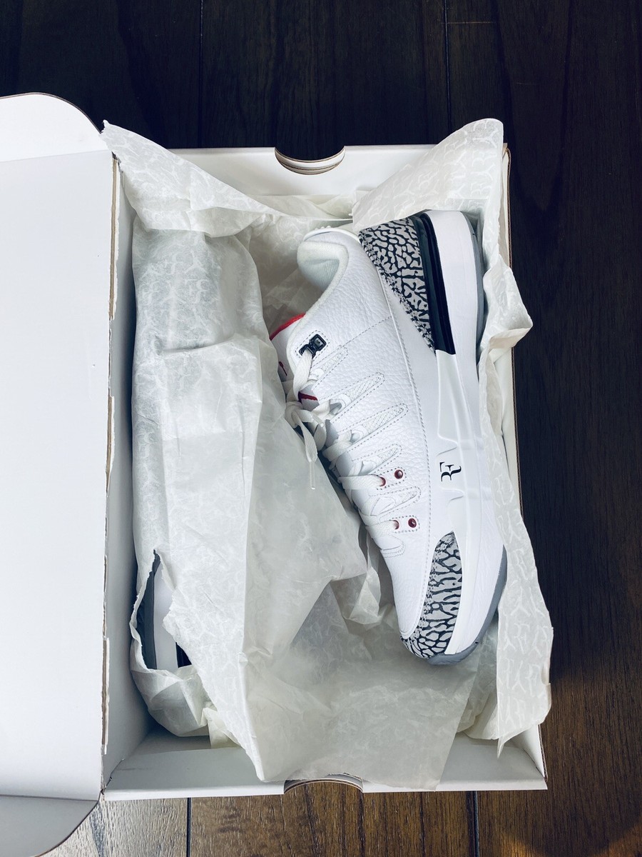 j*c様 ナイキ ズーム ヴェイパー RF AJ3 フェデラー 26.5 ジョー Nike Roger Federer Air Jordan Zoom Vapor RF x AJ3 Tennis