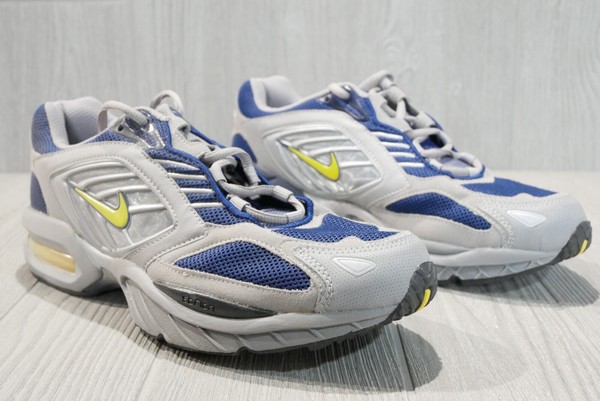 ~ NUEVOS RAROS NIKE AIR MAX MOTO GRISES PARA CORRER 2002 PARA HOMBRE TALLA 11.5 OSS 4