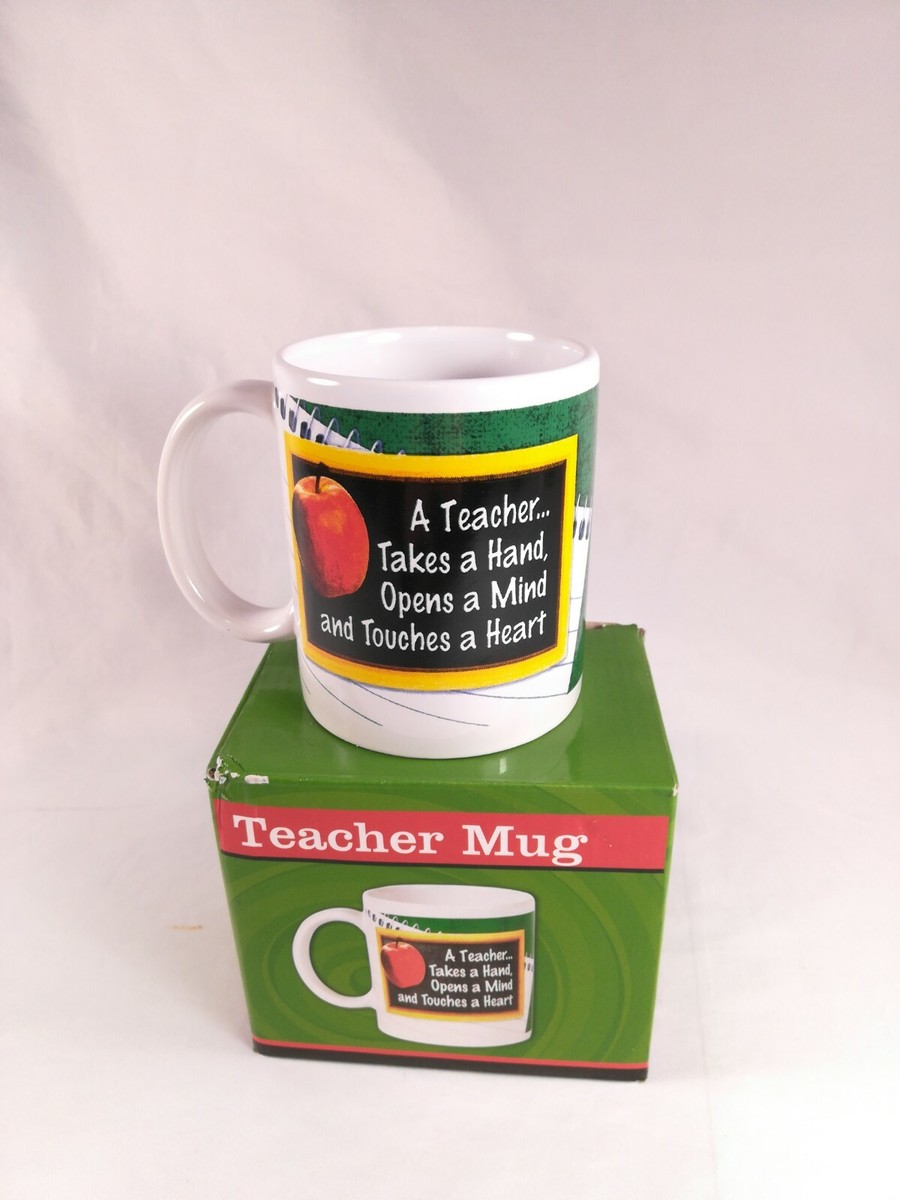 #1 teacher coffee mug cup