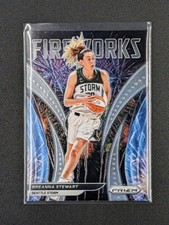 2022 Panini Prizm WNBA Basketball Breanna Stewart #15 Fireworks Seattle Storm