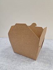 Corrugated Takeaway Leakproof Food Containers 643ml/22.5oz