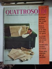 1966 08 Quattrosoldi Agosto 1966 Año VI N.8 Problemini Dell'Hombres Que Óptic