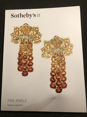 SOTHEBY'S FINE JEWELS GENEVA AUCTION CATALOG JUNE 2017