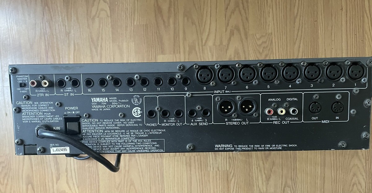 Yamaha ProMix01 16 Channel Digital Mixer Programmable Audio