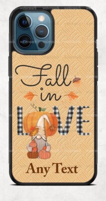 Gnome Fall In Love Harvest Season Phone Case For iPhone 14 Samsung s22 Google