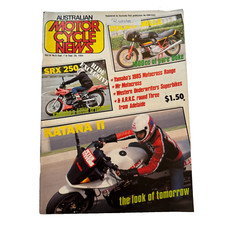 Australian Motorcycle News Motor Bike Magazine Vol 34 No 7 September 1984